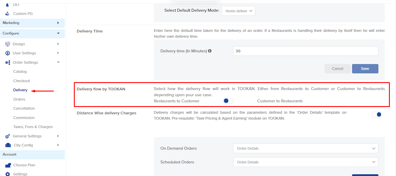 Delivery Flow by Tookan