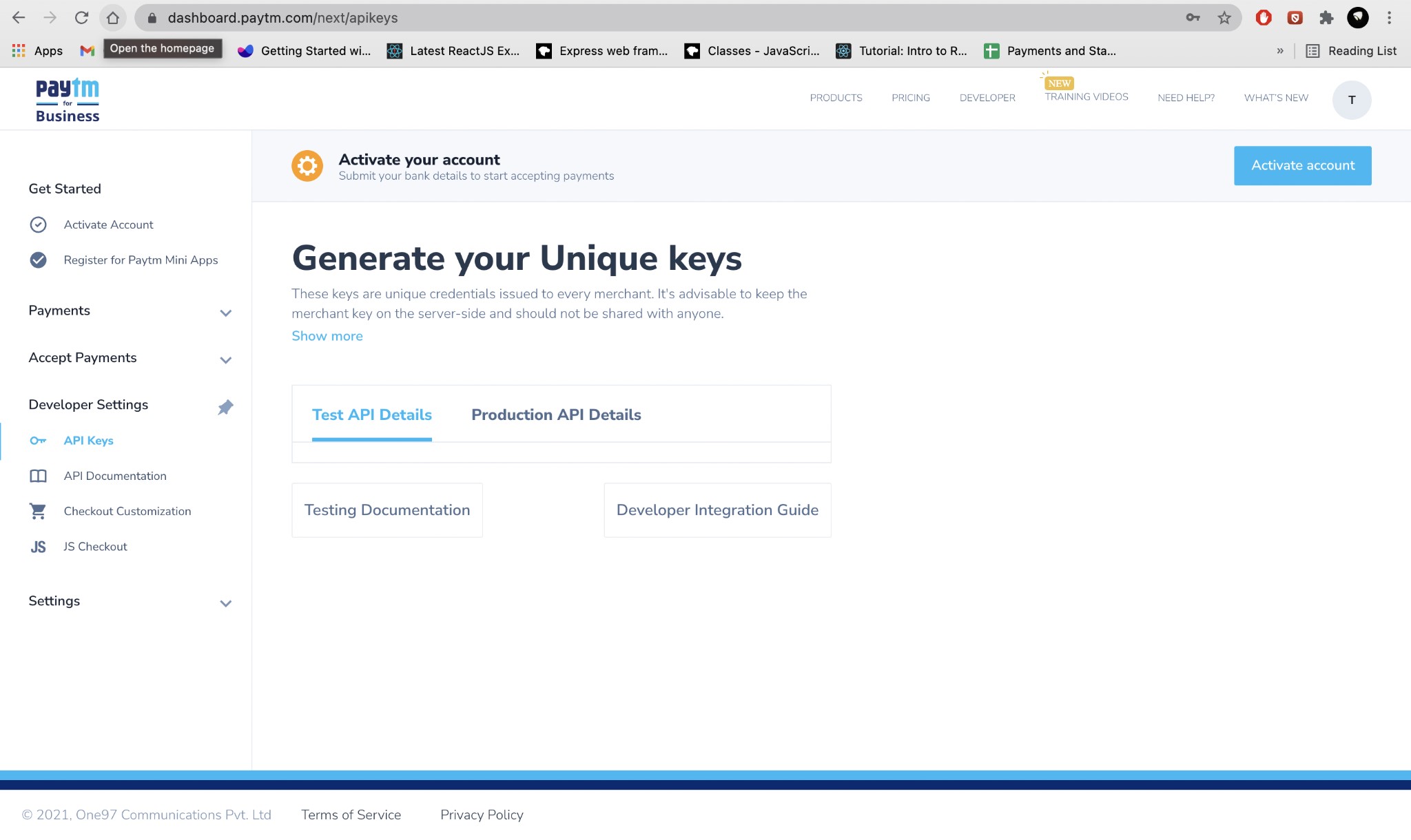 Paytm and Paytm_UPI Integration