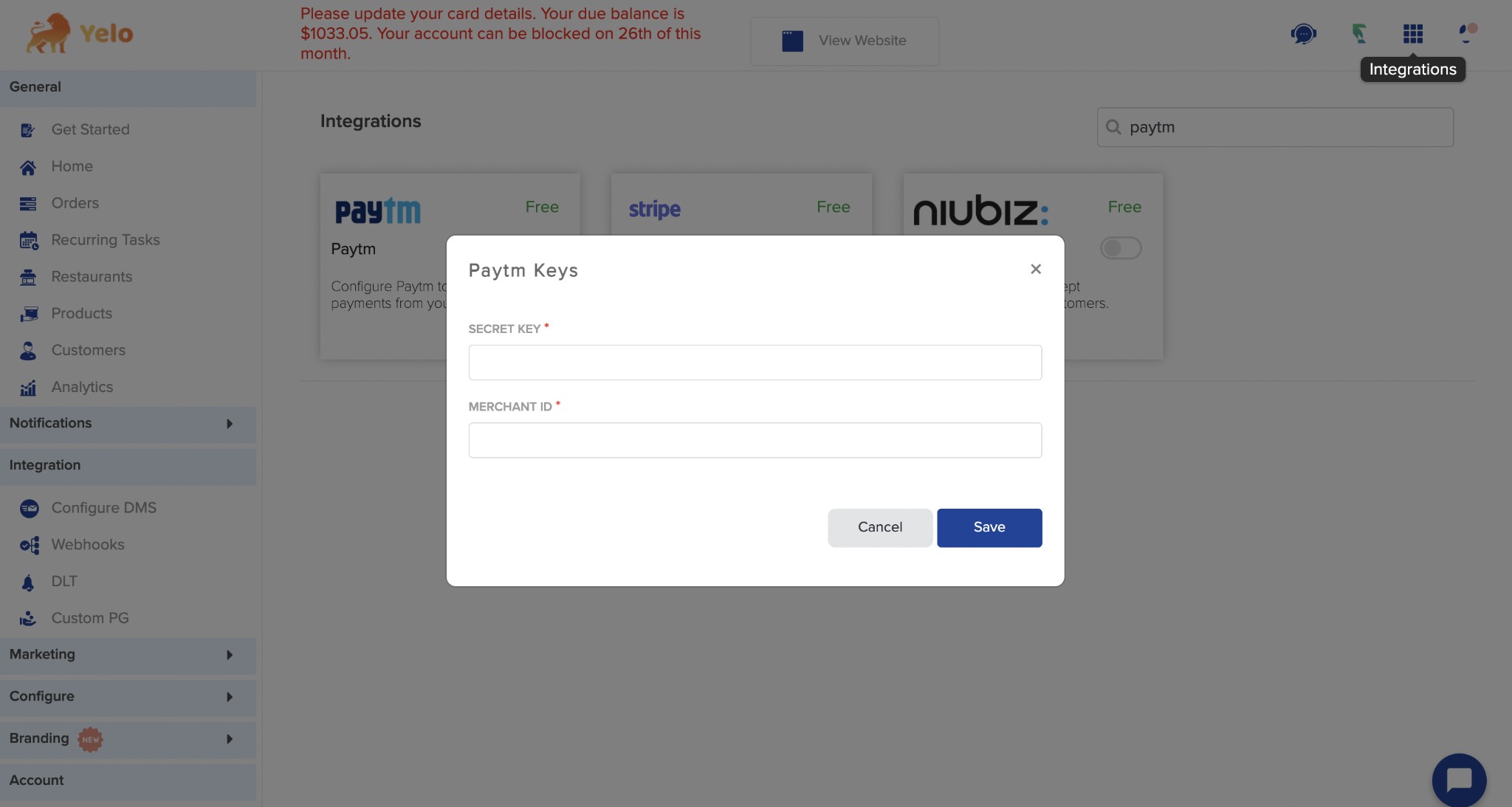 Paytm and Paytm_UPI Integration