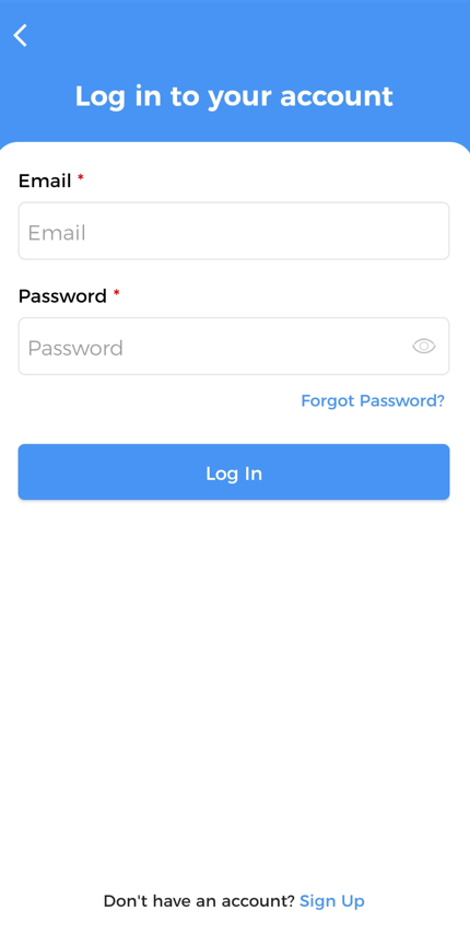 Biometric Login